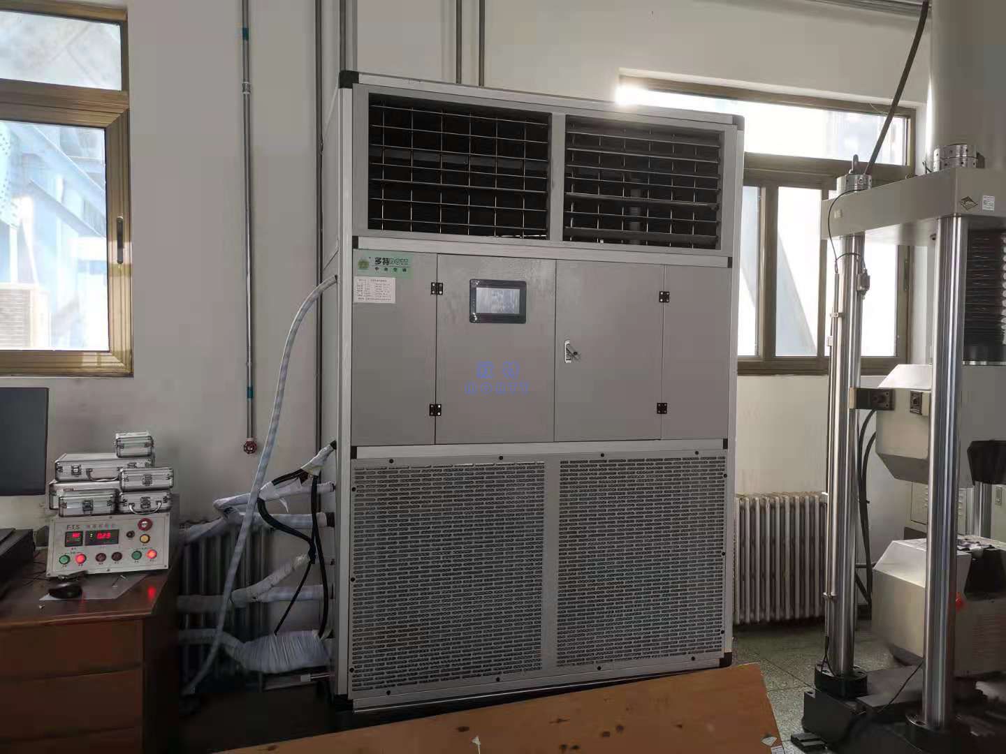 我公司為國家鐵路產品質檢中心提供恒溫恒濕機組安裝調試完成(圖2)